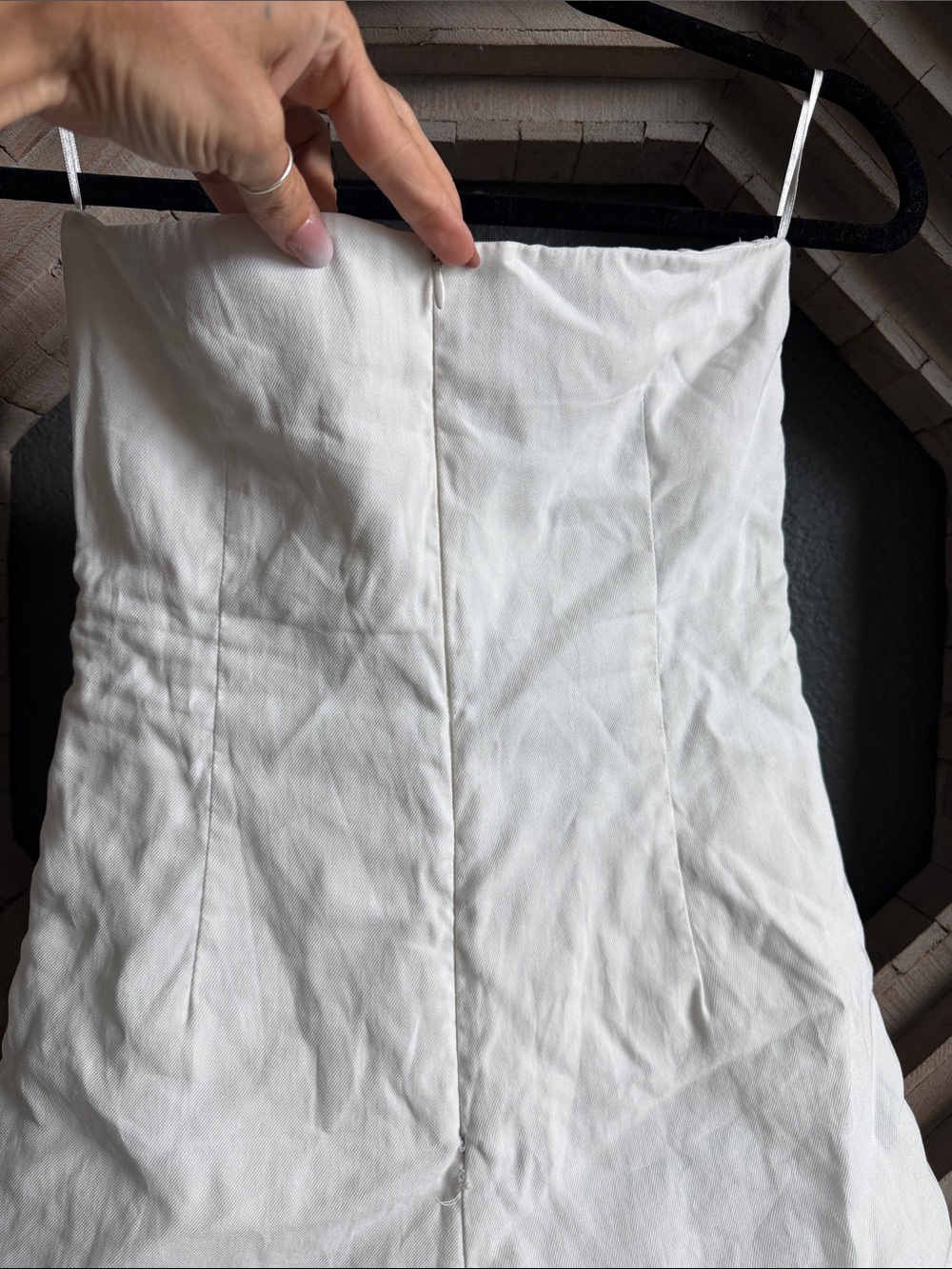 Zara strapless skort romper - Picture 5 of 11